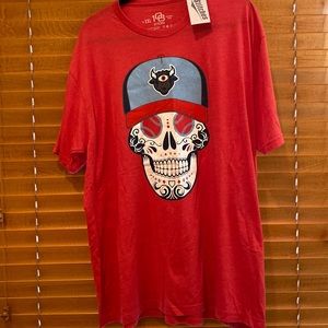 Durham Bulls Major League Basebalk Genuine Stiches T-shirt XXL